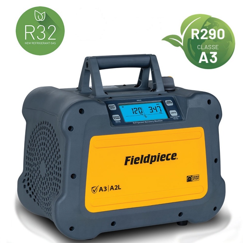refomed×ccu Recuperator de freon Fieldpiece MR53INT: R290, R600, R32 etc | DTN